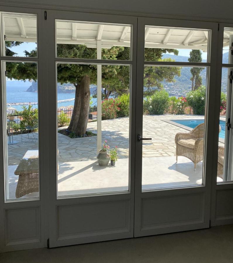 Villa Icelle Skopelos Town Sea View Swimming Pool Kültér fotó